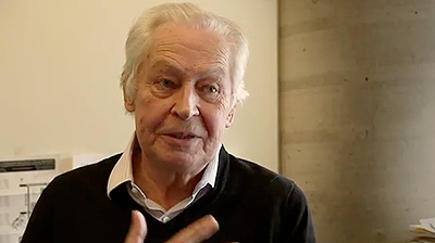 Screen capture from the interview of François-Marc Gagnon