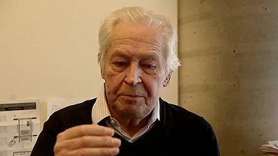 Screen capture from the interview of François-Marc Gagnon